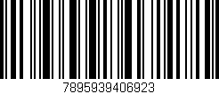 Código de barras (EAN, GTIN, SKU, ISBN): '7895939406923'