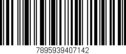 Código de barras (EAN, GTIN, SKU, ISBN): '7895939407142'