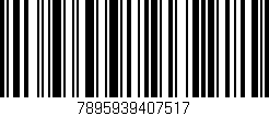Código de barras (EAN, GTIN, SKU, ISBN): '7895939407517'