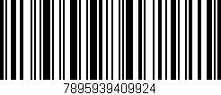 Código de barras (EAN, GTIN, SKU, ISBN): '7895939409924'