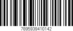 Código de barras (EAN, GTIN, SKU, ISBN): '7895939410142'