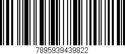 Código de barras (EAN, GTIN, SKU, ISBN): '7895939439822'