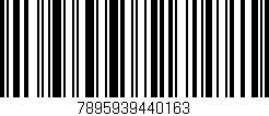 Código de barras (EAN, GTIN, SKU, ISBN): '7895939440163'