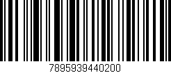 Código de barras (EAN, GTIN, SKU, ISBN): '7895939440200'