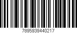 Código de barras (EAN, GTIN, SKU, ISBN): '7895939440217'