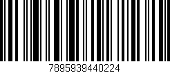 Código de barras (EAN, GTIN, SKU, ISBN): '7895939440224'