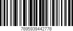 Código de barras (EAN, GTIN, SKU, ISBN): '7895939442778'