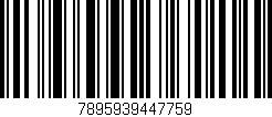 Código de barras (EAN, GTIN, SKU, ISBN): '7895939447759'