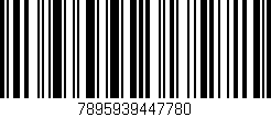 Código de barras (EAN, GTIN, SKU, ISBN): '7895939447780'