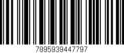 Código de barras (EAN, GTIN, SKU, ISBN): '7895939447797'