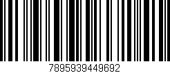 Código de barras (EAN, GTIN, SKU, ISBN): '7895939449692'