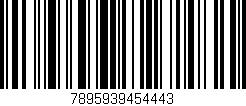 Código de barras (EAN, GTIN, SKU, ISBN): '7895939454443'