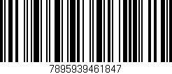 Código de barras (EAN, GTIN, SKU, ISBN): '7895939461847'