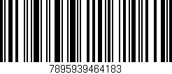 Código de barras (EAN, GTIN, SKU, ISBN): '7895939464183'