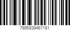 Código de barras (EAN, GTIN, SKU, ISBN): '7895939467191'