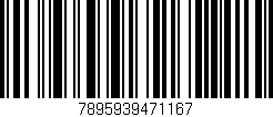 Código de barras (EAN, GTIN, SKU, ISBN): '7895939471167'