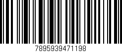 Código de barras (EAN, GTIN, SKU, ISBN): '7895939471198'