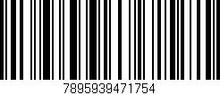 Código de barras (EAN, GTIN, SKU, ISBN): '7895939471754'