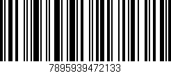 Código de barras (EAN, GTIN, SKU, ISBN): '7895939472133'