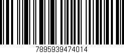 Código de barras (EAN, GTIN, SKU, ISBN): '7895939474014'