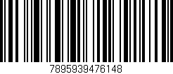 Código de barras (EAN, GTIN, SKU, ISBN): '7895939476148'