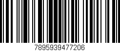 Código de barras (EAN, GTIN, SKU, ISBN): '7895939477206'