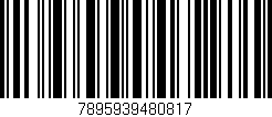 Código de barras (EAN, GTIN, SKU, ISBN): '7895939480817'