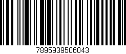 Código de barras (EAN, GTIN, SKU, ISBN): '7895939506043'