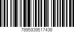Código de barras (EAN, GTIN, SKU, ISBN): '7895939517438'