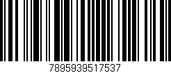Código de barras (EAN, GTIN, SKU, ISBN): '7895939517537'