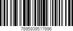 Código de barras (EAN, GTIN, SKU, ISBN): '7895939517896'