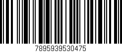 Código de barras (EAN, GTIN, SKU, ISBN): '7895939530475'