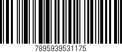 Código de barras (EAN, GTIN, SKU, ISBN): '7895939531175'