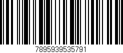 Código de barras (EAN, GTIN, SKU, ISBN): '7895939535791'