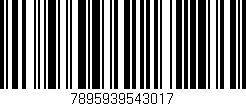 Código de barras (EAN, GTIN, SKU, ISBN): '7895939543017'