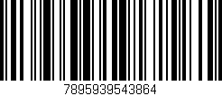 Código de barras (EAN, GTIN, SKU, ISBN): '7895939543864'