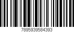 Código de barras (EAN, GTIN, SKU, ISBN): '7895939584393'