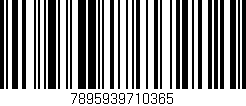 Código de barras (EAN, GTIN, SKU, ISBN): '7895939710365'