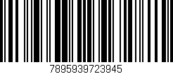 Código de barras (EAN, GTIN, SKU, ISBN): '7895939723945'