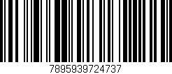 Código de barras (EAN, GTIN, SKU, ISBN): '7895939724737'