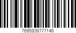 Código de barras (EAN, GTIN, SKU, ISBN): '7895939777146'