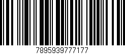 Código de barras (EAN, GTIN, SKU, ISBN): '7895939777177'