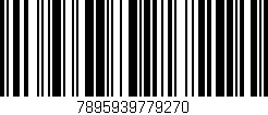 Código de barras (EAN, GTIN, SKU, ISBN): '7895939779270'