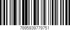 Código de barras (EAN, GTIN, SKU, ISBN): '7895939779751'