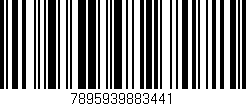 Código de barras (EAN, GTIN, SKU, ISBN): '7895939883441'