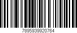 Código de barras (EAN, GTIN, SKU, ISBN): '7895939920764'
