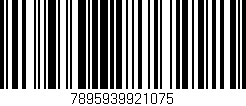 Código de barras (EAN, GTIN, SKU, ISBN): '7895939921075'