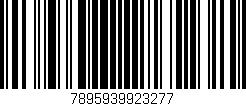 Código de barras (EAN, GTIN, SKU, ISBN): '7895939923277'