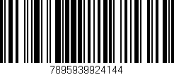 Código de barras (EAN, GTIN, SKU, ISBN): '7895939924144'