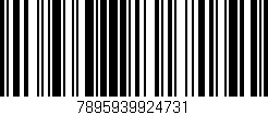 Código de barras (EAN, GTIN, SKU, ISBN): '7895939924731'